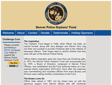 Tablet Screenshot of dpof.org